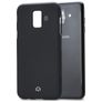 Mobilize Gelly Samsung Galaxy A6 (2018) Hoesje Flexibel TPU Backcover - Matt Black
