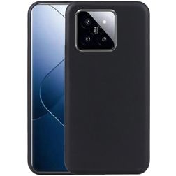 Mobigear Basics Xiaomi 15 Pro Hoesje Flexibel TPU Backcover - Zwart