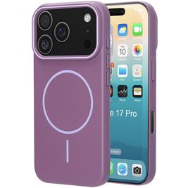 Mobiparts Slim Line iPhone 17 Pro MagSafe Hoesje Hardcase Backcover - Imperial Purple