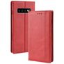 Mobigear Sensation Samsung Galaxy S10 Hoesje Bookcase Portemonnee - Rood