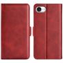 Mobigear Slim Magnet iPhone 17e Hoesje Bookcase Portemonnee - Rood