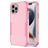 Mobigear Ultra Tough iPhone 14 Plus Hoesje Hardcase Backcover Shockproof - Roze