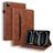 Mobigear Folio iPad Pro 13 Inch (2024) Hoes Bookcase - Bruin