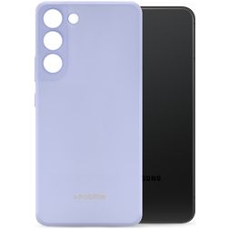 Mobilize Rubber Gelly Samsung Galaxy S22 Hoesje Flexibel TPU Backcover - Pastel Purple