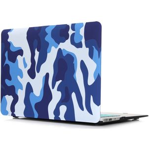 Mobigear Design MacBook Air 13 Inch (2010-2019) Hoes Hardshell Laptopcover MacBook Case - Sea Camauflage - Model A1369 / A1466