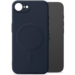 My Style Protective Flex iPhone 17e MagSafe Hoesje Flexibel TPU Backcover - Marineblauw