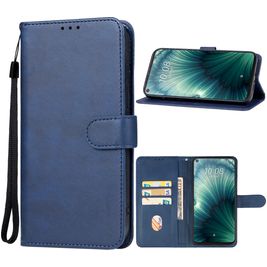 Mobigear Wallet HTC U23 Pro Hoesje Bookcase Portemonnee - Blauw