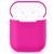 Mobigear Colors Apple AirPods 1 Hoesje Flexibel Siliconen - Magenta