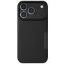 Nudient Thin iPhone 18 Pro Hoesje Hardcase Backcover - Ink Black