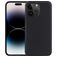 Mobigear Basics iPhone 15 Pro Hoesje Flexibel TPU Extra Dun Backcover - Zwart