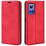 Mobigear Retro Slim Realme GT Neo 3 Hoesje Bookcase Portemonnee - Rood