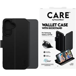 CARE by PanzerGlass Kickstand Samsung Galaxy A37 Hoesje Bookcase Portemonnee - Zwart
