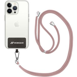 Mobigear Lanyard Universeel Telefoonkoord Verstelbaar - Roségoud