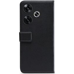 Mobilize Classic Gelly Wallet POCO F6 Hoesje Bookcase Portemonnee - Zwart