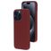 Mobiparts iPhone 15 Pro Max Siliconen Hoesje Backcover - Plum Red
