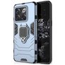 Mobigear Armor Ring OnePlus 10T Hoesje Hardcase Backcover Shockproof met Ringhouder - Marineblauw