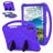 Mobigear AeroArmor Samsung Galaxy Tab S11 Ultra Hoes EVA Schuim Backcover + Stylus Houder + Standaard - Paars