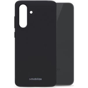 Mobilize Rubber Gelly Samsung Galaxy A57 Hoesje Flexibel TPU Backcover - Zwart