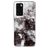 Mobigear Marble Huawei P40 Hoesje Flexibel TPU Backcover - Zwart / Wit