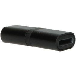 Mobiparts Apple Lightning naar Apple Lightning Adapter - Zwart