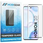 Mobigear Premium HONOR 50 Glazen Screenprotector - Case Friendly - Zwart