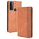Mobigear Sensation TCL 20 SE Hoesje Bookcase Portemonnee - Bruin