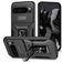 Mobigear Armor Ring Cam Slide Google Pixel 9 Pro XL Hoesje Hardcase Backcover Shockproof met Ringhouder en Camera Slider - Zwart