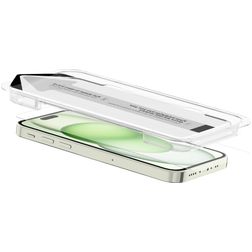 ITSkins Supreme iPhone 15 Glazen Screenprotector - Case Friendly + Installatie Frame