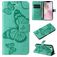 Mobigear Butterfly iPhone 17e Hoesje Bookcase Portemonnee - Groen
