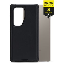 Mobilize Defender Samsung Galaxy S24 Ultra Hoesje Hardcase Backcover Shockproof - Zwart