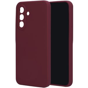 Mobiparts Samsung Galaxy A36 Siliconen Hoesje Backcover - Plum Red