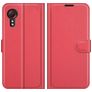 Mobigear Classic Samsung Galaxy Xcover 5 Hoesje Bookcase Portemonnee - Rood