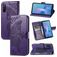 Mobigear Butterfly Sony Xperia 10 III Hoesje Bookcase Portemonnee - Paars