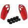 Mobigear Classic Dun Playstation 5 controller Hoesje Flexibel Siliconen - Rood