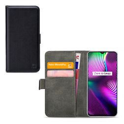 Mobilize Classic Gelly Wallet Realme 7i Hoesje Bookcase Portemonnee - Zwart