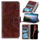 Mobigear Basic Motorola Moto E22 Hoesje Bookcase Portemonnee - Bruin
