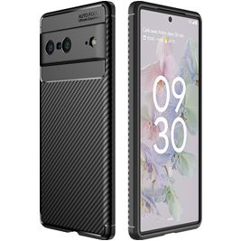 Mobigear Racing Google Pixel 7 Hoesje Flexibel TPU Backcover - Zwart