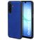 Mobiparts Classic Samsung Galaxy A17 MagSafe Hoesje TPU,Kunstleer Backcover - Sapphire Blue