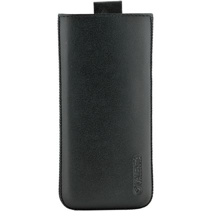Valenta Pocket Classic Samsung Galaxy S9 Echt Leer Insteekhoesje - Sleeve - Pouch - Zwart