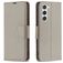 Mobigear Excellent Samsung Galaxy S23 Hoesje Bookcase Portemonnee - Grijs
