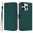 Mobigear Urban Wallet iPhone 16 Pro Hoesje Bookcase Portemonnee - Groen