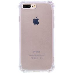 Mobigear Cushion Doorzichtig iPhone 8 Plus Hoesje Flexibel TPU Backcover Shockproof - Transparant