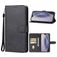 Mobigear Wallet iPhone 16 Pro Hoesje Bookcase Portemonnee - Zwart