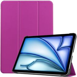 Mobigear Tri-Fold iPad Air 11 Inch (2024) Hoes Bookcase - Paars