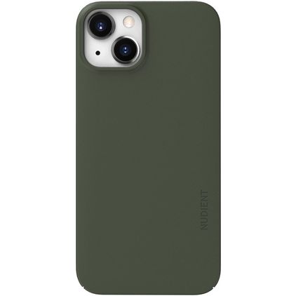 Nudient Thin Precise iPhone 13 MagSafe Hoesje Hardcase Backcover - Pine Green