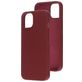 Mobiparts iPhone 14 Siliconen Hoesje Backcover - Plum Red