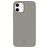 Valenta Snap Luxe iPhone 12 Mini Hoesje Echt Leer Backcover - Grijs