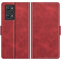 Mobigear Slim Magnet Realme GT Neo2 Hoesje Bookcase Portemonnee - Rood
