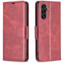 Mobigear Excellent Samsung Galaxy S25 FE Hoesje Bookcase Portemonnee - Rood