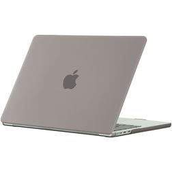 Mobigear Matte MacBook Air 15 Inch (2023-2025) Hoes Hardshell Laptopcover MacBook Case - Grijs - Model A2941 / A3114 / A3241